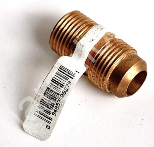 5/8&#034; flare x 1/2&#034; male pipe connector abu1-10d brass new for sale