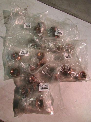Lot of (25) mueller 455-065nl red brass hex bushing 1-1/4 in x 1 in for sale