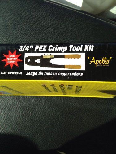 Apollo 3/4&#034; Pex Crimp Tool With Sizing Gauge