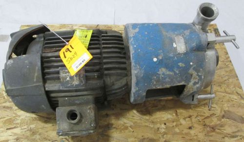 Crepaco st regis 220/240v-ac 15hp sanitary stainless centrifugal pump d374618 for sale