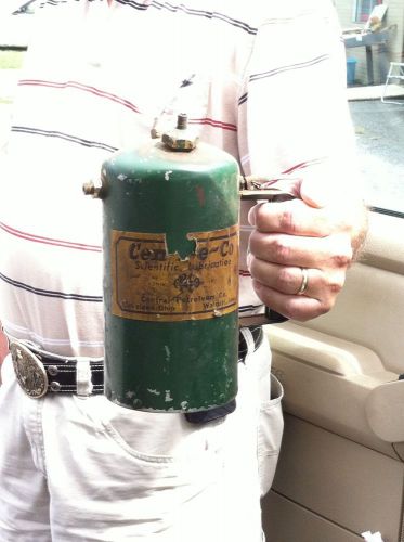 Green Chemical Sprayer Antique Made By Central Petroleum Co