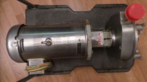 Fristam fpx 1741-205 centrifugal pump baldor 5hp washdown duty motor for sale