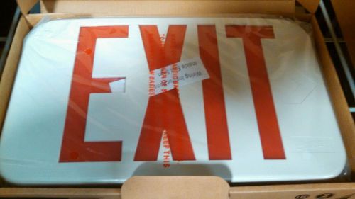 Lithonia Lighting LED Emergency Exit Sign RED EXR LED EL M6