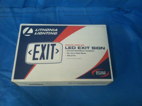Lithonia Lighting LED Exit Sign Quantum Series 3BA31