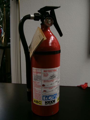 Fire extinguisher kidde abc dry chemical extinguisher with hose strap good cond. for sale