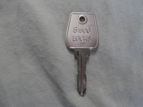 Brinks Anti Theft Lockbox KEY for Model 5074B - 18 - 0303A Sisco Locks 18