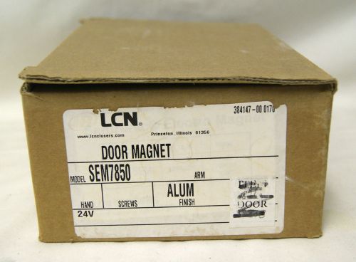 Lcn sentronics 7850sem 24v alum fire door holder magnet for sale