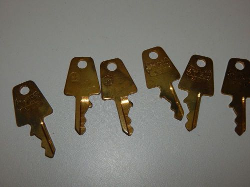 6 Key Blanks STAR SM1 554 70S Locksmith Lot
