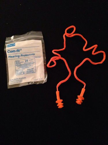 25 North Safety Comfit Reusable Corded Earplugs NRR 26 dB