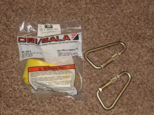Tie off adapter 3ft climbing leader w/clamps for sale