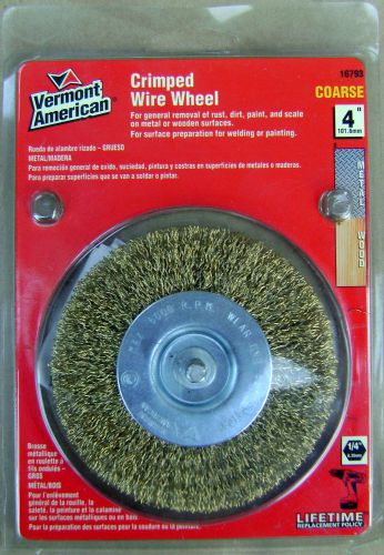 4&#034; crimped  wire wheel for sale