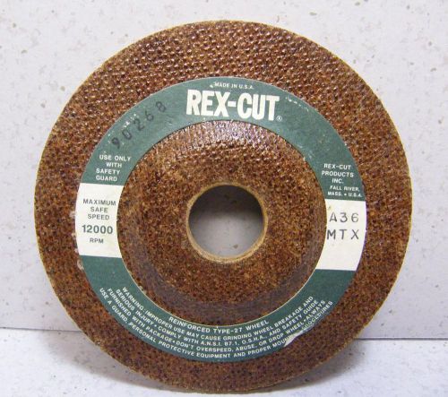 Rex Cut 90268 Grinding Wheel 4-1/2 x 1/4 x 7/8