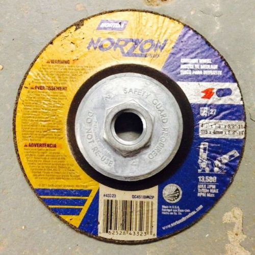 4.5&#034;x1/8&#034; inch grinding wheel for angle grinder-thread on type-top of the line for sale