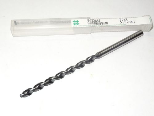 Osg 5.5mm 0.2165&#034; wxl fast spiral taper long length twist drill cobalt 8622855 for sale
