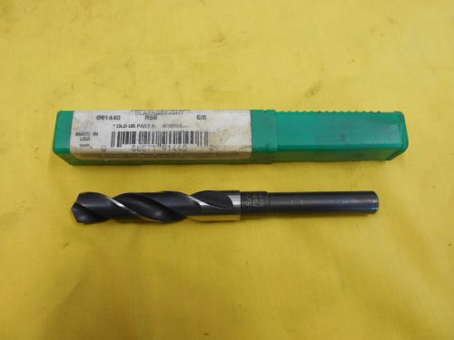 1 new reduced shank drill bit - 1/2&#034; shank x 5/8&#034; dia ptd usa for sale