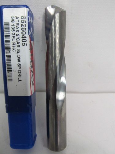 Atrax / msc 85250405, 5/8&#034;, solid carbide, screw machine drill bit for sale