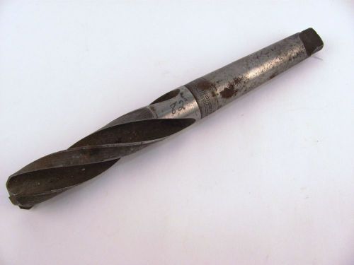 Hs high speed 1&#034; drill bit taper shank morse twist drill &amp; mch co. free ship for sale