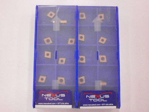 20pc NEXUS Carbide Inserts CCMT 21.51 HR 251 Indexable Coated Tips Bits 104SO