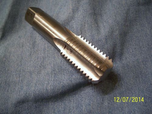 GREENFIELD  1 - 8 HSS 4 FLUTE TAP MACHINIST TOOLING TAPS N TOOLS