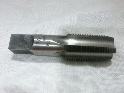 Greenfield mass. 1/2&#034; - 14 npt hand tap 4 flutes  made in usa for sale