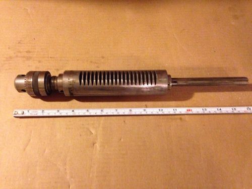 14&#034;-15&#034; drill press spindle assembly, 1.8&#034; dia delta, atlas clausing, craftsman for sale