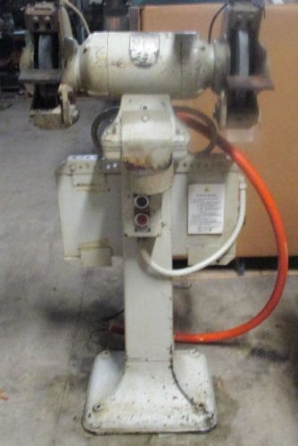 Rockwell 23-101 10&#034; 1hp motor pedestal dual grinder 1725/1425 rpm, 208-220/440v for sale