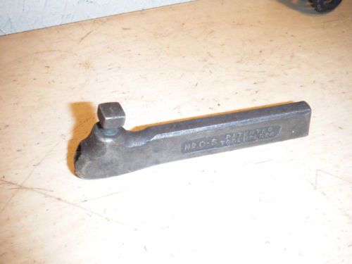 ARMSTRONG NO. 0 STRAIGHT TOOL HOLDER FOR METAL LATHE