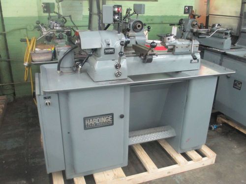 Hardinge model dv-59 precision toolroom lathe - well equipped, new 1981 for sale