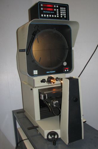 14&#034; deltronic model dh-214 optical comparator with 612-r dro nice made in usa for sale
