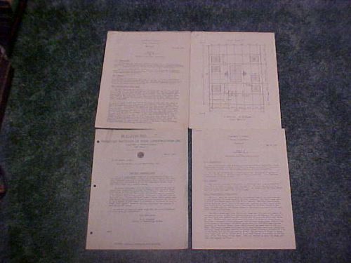 1931 DOCUMENTS BY DOC FIRE TESTS OF BATTLEDECK STEEL FLOOR CONSTRUCTION TO AISC