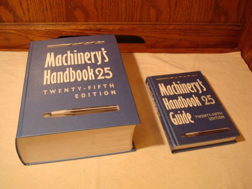 MACHINERYS HANDBOOK 25 &amp; GUIDE BOOK
