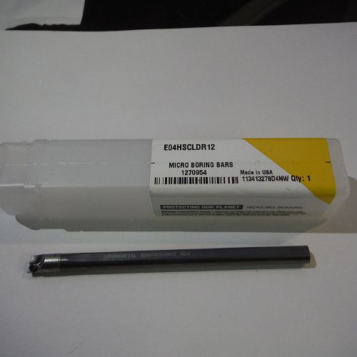 Kennametal e04hscldr12 1/4&#034; shank screw-on boring bar free shipping for sale