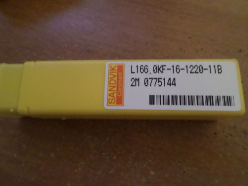 Sandvik l166.0kf-16-1220-11b thread tool holder t-max u-lock boring bar for sale