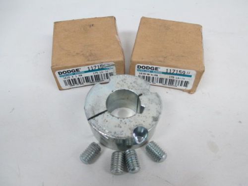 Lot 3 new dodge 117159 1610 x 1 kw taper-lock bushing 1in bore d222205 for sale