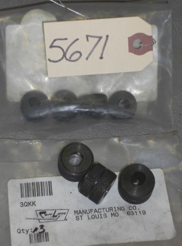(7) brand new carr-lane quick nuts, 2 sizes for sale