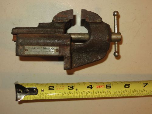 Vintage mini-vise for watch/metalworking. c&amp;e marshall co. for sale