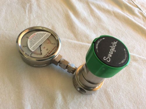 Swagelok kcp pressure reducing regulator 3600psig 0-50psig compact 316l mint for sale