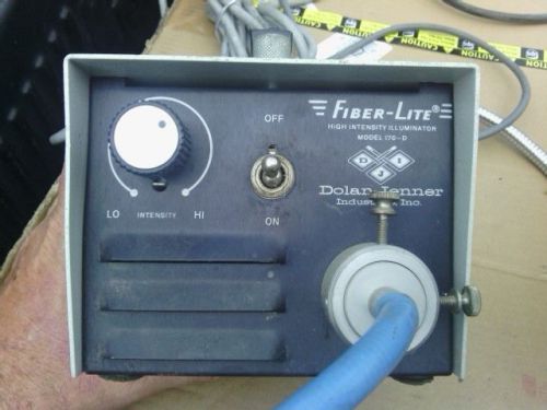 DOLAN JENNER FIBER-LITE 170D FIBER OPTIC LIGHT SOURCE 200W MICROSCOPE LIGHT