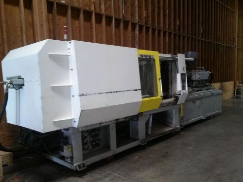 2002 VISTAR injection molding machine, 500 TON WITH NEW CONTROLS