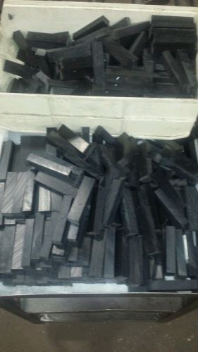 Black repro plastic uhmw blocks lot of 27