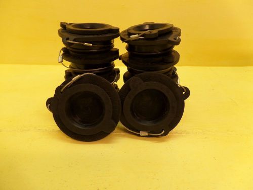 LOT OF 9 - 2.5&#034; EPDM RUBBER PIPE INSPECTION PORT SEALS FOR CUI INSPECTIONS