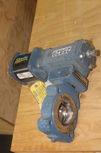 New dezurik 9384814r000 3&#034; butterfly valve with power pac actuator for sale
