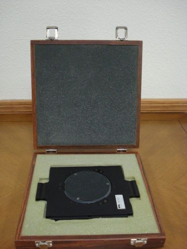 GCA Tropel Calibration Disc, Model 6100 for 4” wafers, Side A Flatness 3.26um, S