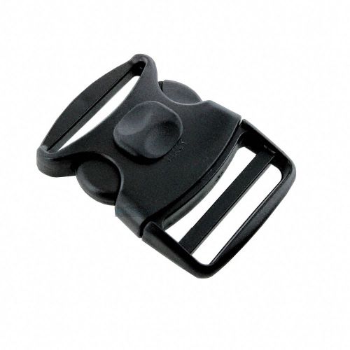 45i blsr-2 blk -  2&#034;  plastic side release buckles with locking button for sale