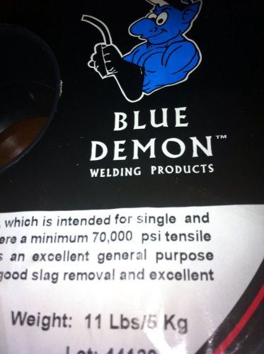 Blue Demon ,, E71T-1/1M  welding wire .035 #11 lbs GAS Shielded Flux Core