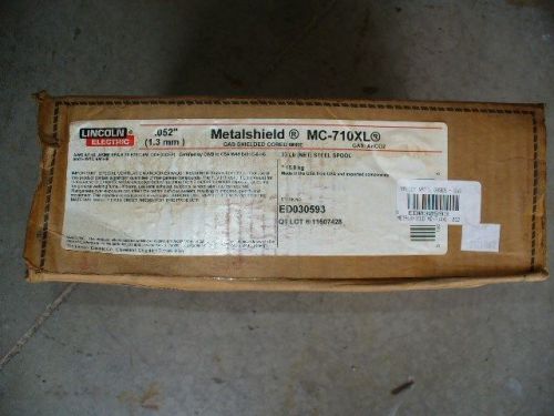 FCAW welding wire Lincoln  Metalsheild MC-710XL. .052&#034; X 33 pound spool.