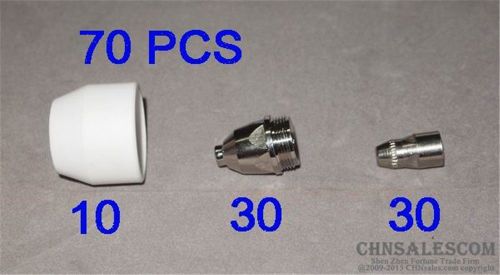 70 PCS P-80 High Frequency AIR Plasma Cutter Pilot Arc Torch Consumables
