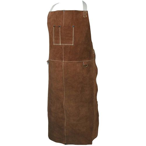 48&#034; welding bib apron 24&#034; x 48&#034; kevlar stiching, bib pockets genuine cowhide for sale