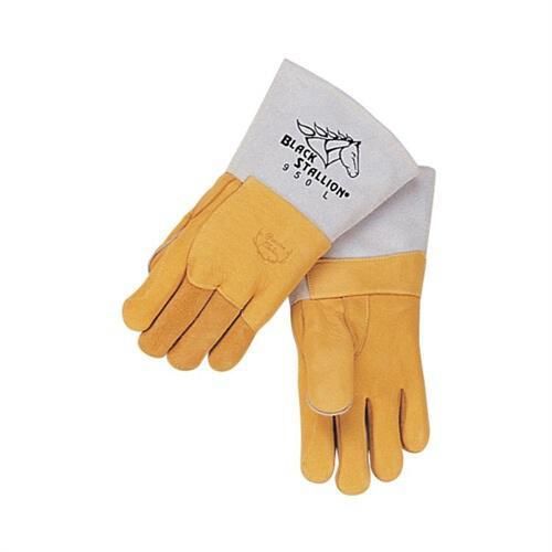 Revco Black Stallion 950L Premium Lined Elkskin Stick Welding Gloves, Large