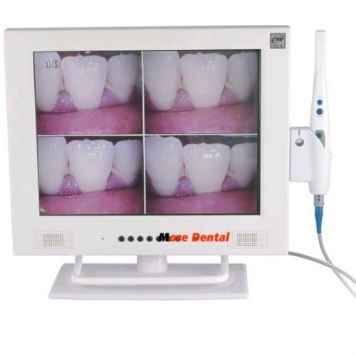 Dental Digital Intraoral Camera Imaging 15inch LCD Monitor SONY CCD USB Video US